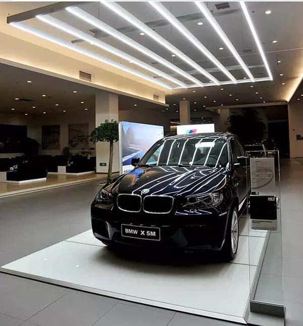 隨心所欲汽車(chē)4s店南寧展廳裝修案例賞析